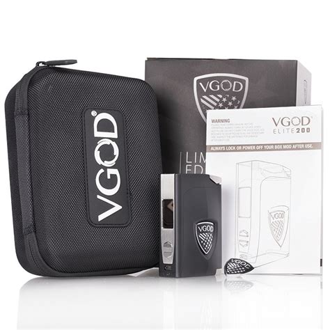 vgod elite steel box mod limited edition|VGOD Elite 200W TC Box Mod .